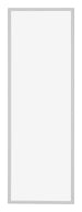 New York Aluminium Photo Frame 33x98cm Silver Matte Front | Yourdecoration.co.uk