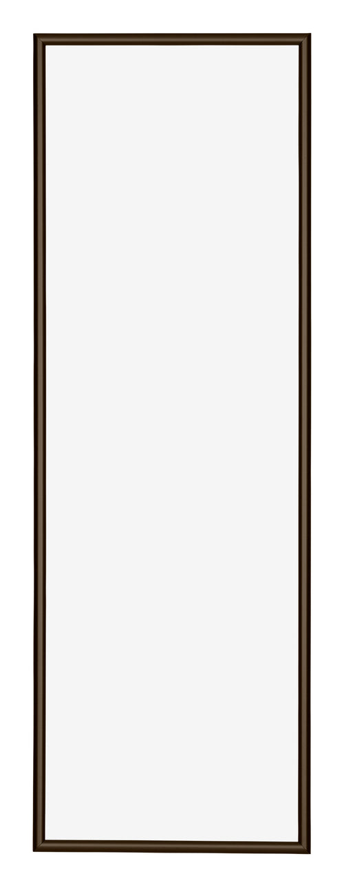 New York Aluminium Photo Frame 33x98cm Walnut Structure Front | Yourdecoration.co.uk