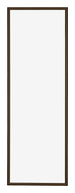New York Aluminium Photo Frame 33x98cm Walnut Structure Front | Yourdecoration.co.uk