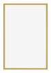 New York Aluminium Photo Frame 40x60cm Gold Shiny Front | Yourdecoration.co.uk