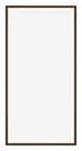 New York Aluminium Photo Frame 45x80cm Walnut Structure Front | Yourdecoration.co.uk