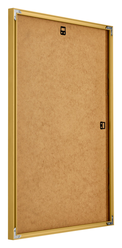 New York Aluminium Photo Frame 48x68cm Gold Shiny Back Oblique | Yourdecoration.co.uk