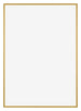New York Aluminium Photo Frame 48x68cm Gold Shiny Front | Yourdecoration.co.uk