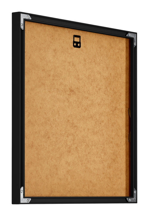 New York Aluminium Photo Frame 60x60cm Black Matt Back Oblique | Yourdecoration.co.uk