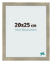 Photo Frame 20x25cm Gold Vintage MDF Pisa Front Size | Yourdecoration.co.uk