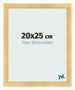Photo Frame 20x25cm Gold Vintage MDF Pisa Front Size | Yourdecoration.co.uk