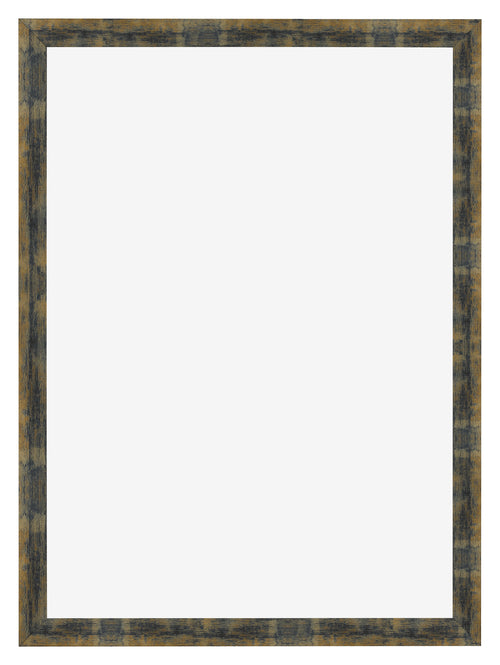 Photo Frame 20x28cm Blue Gold Melange MDF Pisa Front | Yourdecoration.co.uk