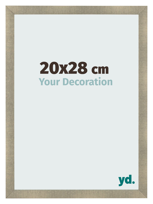 Photo Frame 20x28cm Gold Vintage MDF Pisa Front Size | Yourdecoration.co.uk