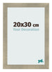 Photo Frame 20x30cm Gold Vintage MDF Pisa Front Size | Yourdecoration.co.uk