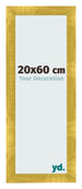 Photo Frame 20x60cm Gold Vintage MDF Pisa Front Size | Yourdecoration.co.uk