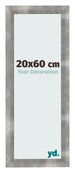 Photo Frame 20x60cm Metal Vintage MDF Pisa Front Size | Yourdecoration.co.uk