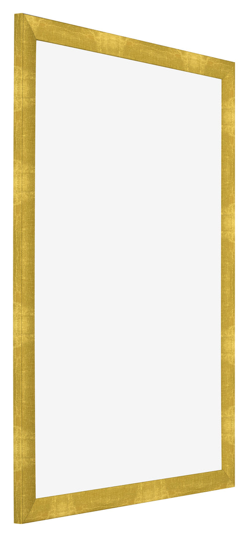 Photo Frame 21x30cm Gold Vintage MDF Pisa Front Oblique | Yourdecoration.co.uk