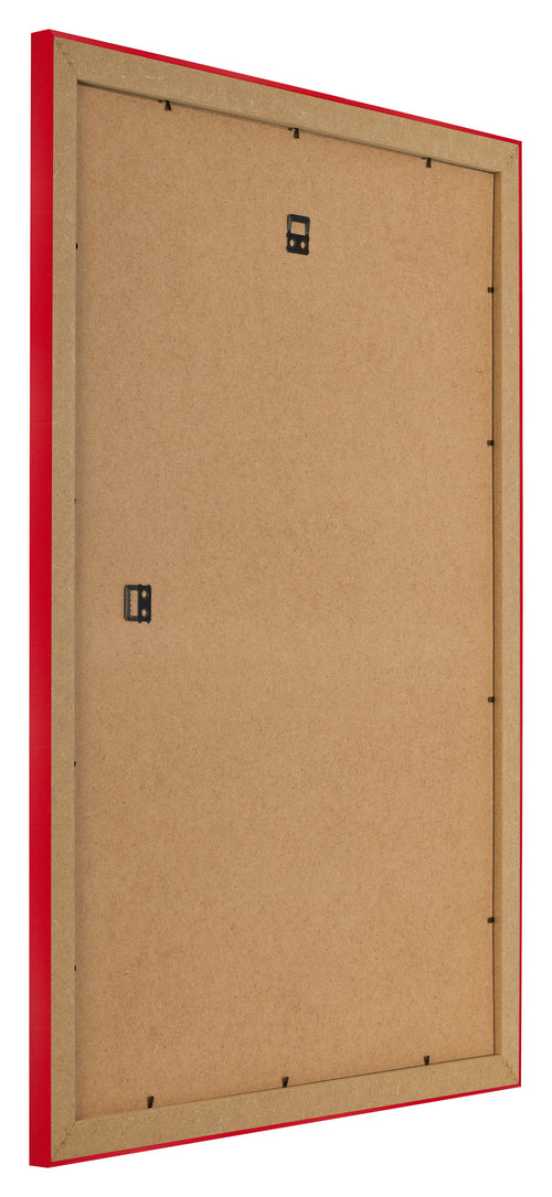 Photo Frame 21x30cm Red MDF Pisa Back Oblique | Yourdecoration.co.uk