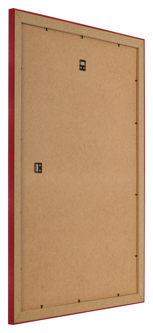Photo Frame 21x30cm Wine Red Swept MDF Pisa Back Oblique | Yourdecoration.co.uk