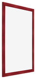 Photo Frame 21x30cm Wine Red Swept MDF Pisa Front Oblique | Yourdecoration.co.uk