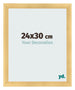Photo Frame 24x30cm Gold Vintage MDF Pisa Front Size | Yourdecoration.co.uk