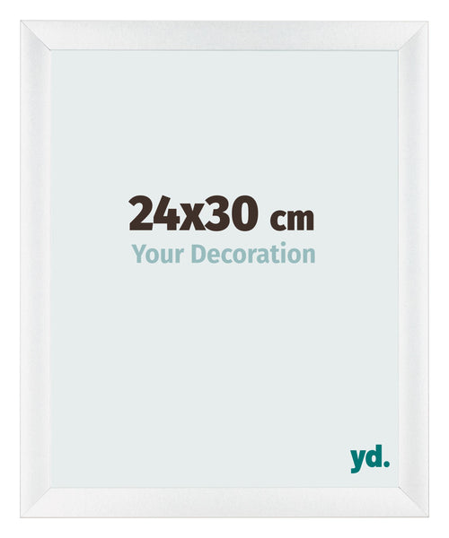 Photo Frame 24x30cm White Vintage MDF Pisa Front Size | Yourdecoration.co.uk