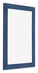 Photo Frame 24x32cm Dark Blue Swept MDF Pisa Front Oblique | Yourdecoration.co.uk