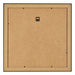 Photo Frame 25x25cm Black Silver Polished MDF Pisa Back | Yourdecoration.co.uk