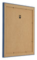 Photo Frame 25x25cm Dark Blue Swept MDF Pisa Back Oblique | Yourdecoration.co.uk