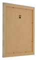 Photo Frame 25x25cm Gold Vintage MDF Pisa Back Oblique | Yourdecoration.co.uk
