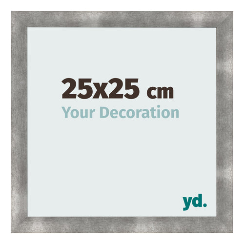 Photo Frame 25x25cm Metal Vintage MDF Pisa Front Size | Yourdecoration.co.uk