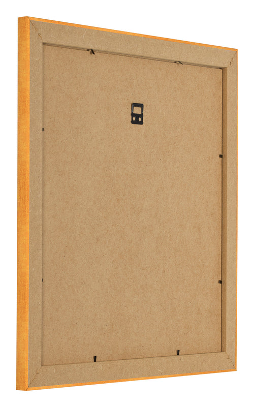Photo Frame 25x25cm Orange MDF Pisa Back Oblique | Yourdecoration.co.uk