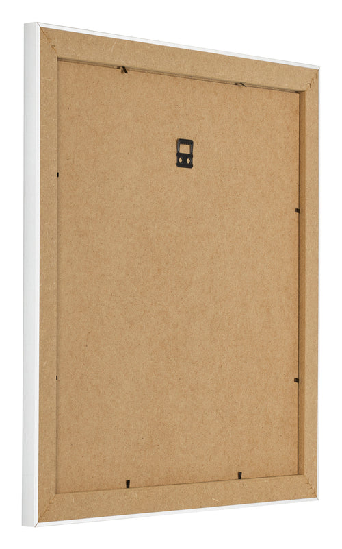 Photo Frame 25x25cm White Vintage MDF Pisa Back Oblique | Yourdecoration.co.uk