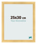Photo Frame 25x30cm Gold Vintage MDF Pisa Front Size | Yourdecoration.co.uk