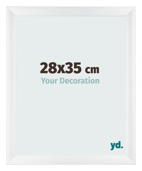 Photo Frame 28x35cm White Vintage MDF Pisa Front Size | Yourdecoration.co.uk