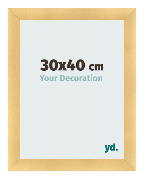 Photo Frame 30x40cm Gold Vintage MDF Pisa Front Size | Yourdecoration.co.uk