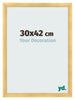 Photo Frame 30x42cm Gold Vintage MDF Pisa Front Size | Yourdecoration.co.uk