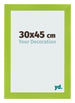 Photo Frame 30x45cm Green MDF Pisa Front Size | Yourdecoration.co.uk