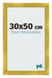 Photo Frame 30x50cm Gold Vintage MDF Pisa Front Size | Yourdecoration.co.uk