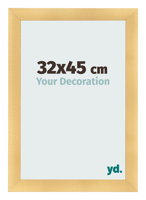 Photo Frame 32x45cm Gold Vintage MDF Pisa Front Size | Yourdecoration.co.uk