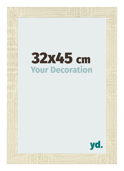 Photo Frame 32x45cm Sonoma Oak MDF Pisa Front Size | Yourdecoration.co.uk