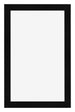 Photo Frame 33x48cm Black Silver Polished MDF Pisa Front | Yourdecoration.co.uk