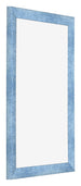 Photo Frame 33x48cm Clear Blue Swept MDF Pisa Front Oblique | Yourdecoration.co.uk
