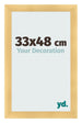 Photo Frame 33x48cm Gold Vintage MDF Pisa Front Size | Yourdecoration.co.uk
