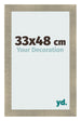 Photo Frame 33x48cm Gold Vintage MDF Pisa Front Size | Yourdecoration.co.uk