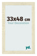 Photo Frame 33x48cm Sonoma Oak MDF Pisa Front Size | Yourdecoration.co.uk