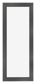 Photo Frame 33x98cm Black Silver Polished MDF Pisa Front | Yourdecoration.co.uk