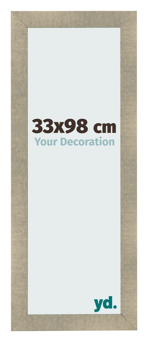 Photo Frame 33x98cm Gold Vintage MDF Pisa Front Size | Yourdecoration.co.uk
