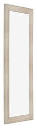 Photo Frame 33x98cm Oak Rustic MDF Pisa Front Oblique | Yourdecoration.co.uk