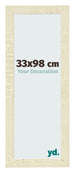 Photo Frame 33x98cm Sonoma Oak MDF Pisa Front Size | Yourdecoration.co.uk