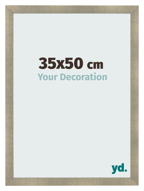 Photo Frame 35x50cm Gold Vintage MDF Pisa Front Size | Yourdecoration.co.uk