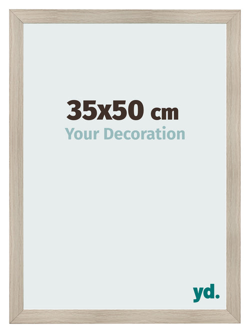 Photo Frame 35x50cm Oak Rustic MDF Pisa Front Size | Yourdecoration.co.uk