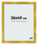 Photo Frame 36x49cm Gold Vintage MDF Pisa Front Size | Yourdecoration.co.uk