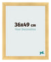Photo Frame 36x49cm Gold Vintage MDF Pisa Front Size | Yourdecoration.co.uk