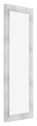 Photo Frame 37 5x98cm Aluminum Brushed MDF Pisa Front Oblique | Yourdecoration.co.uk